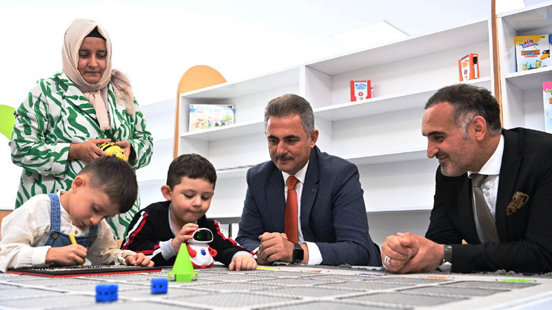 Mamak'ta 'Neşet Ertaş Anaokulu'nun Açılışı Yapıldı