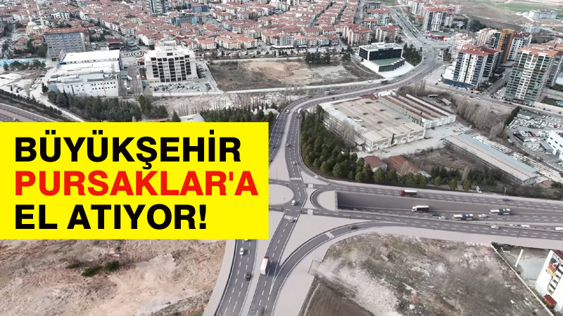 Pursaklar'ın Girişine Yeni Bulvar ve Alt Geçit Yapılıyor