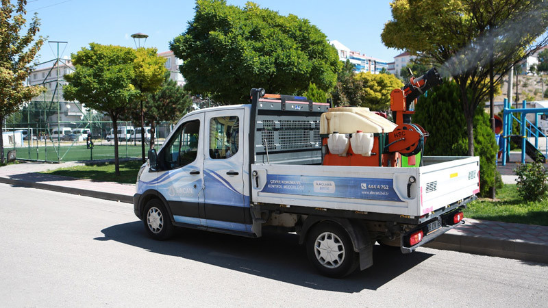 Sincan Köşe Bucak İlaçlanıyor