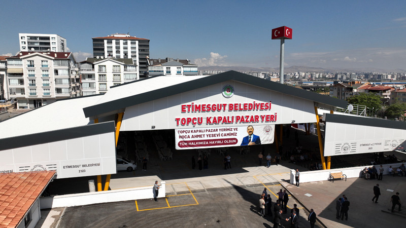 Etimesgut'ta Topçu Mahallesi'nde 3 Tesis Birden Açıldı
