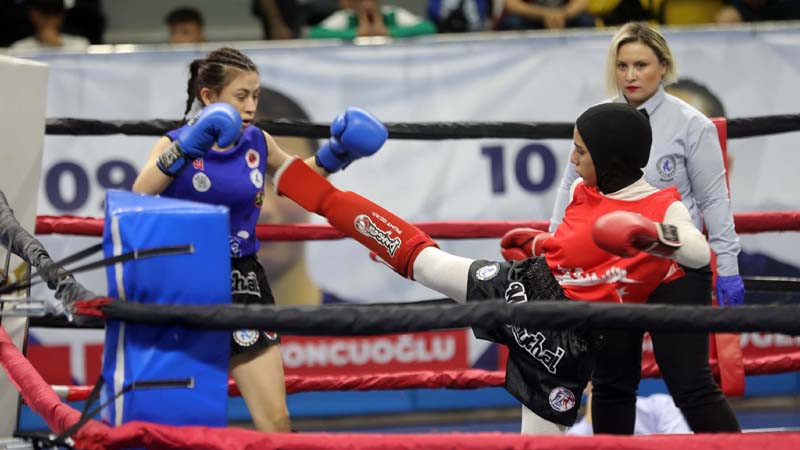Yenimahalle’de Muaythai heyecanı yaşandı