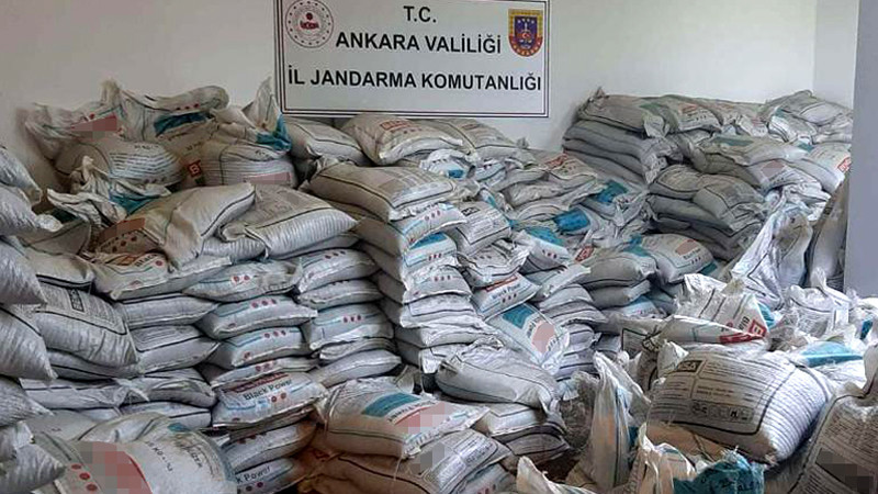 Mamak'ta Sahte Zirai İlaç ve Gübre Operasyonu
