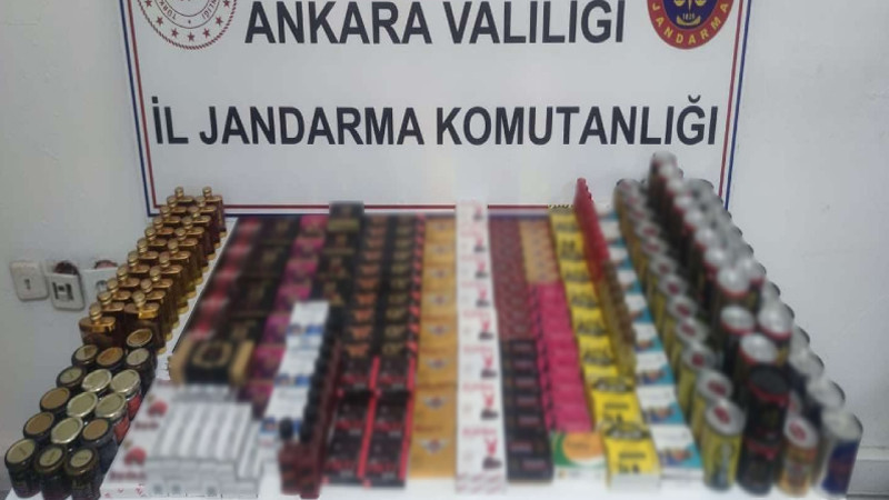 Sincan ve Etimesgut'ta Kaçakçılık Operasyonu