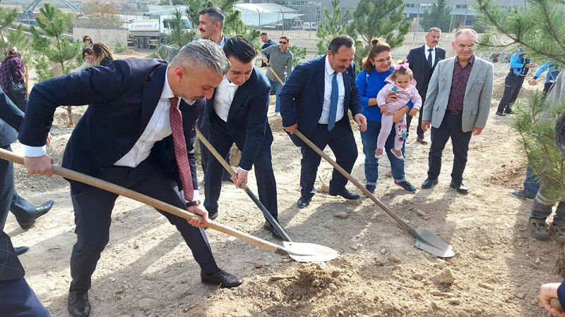 Etimesgut'ta Cumhur İttifakı Fidanları Toprakla Buluşturdu