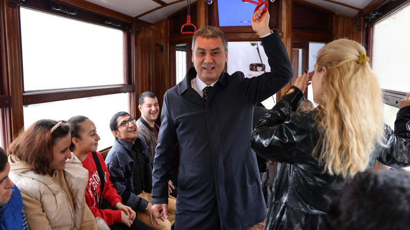 Nostaljik Tramvay İle Gölbaşı Turu Yaptılar