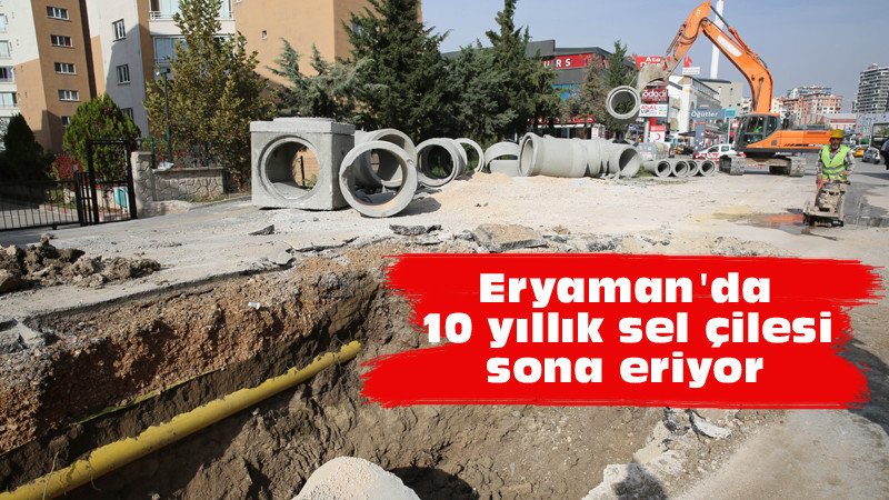 Büyükşehir Belediyesi, Eryaman'ın Sel Çilesine El Attı