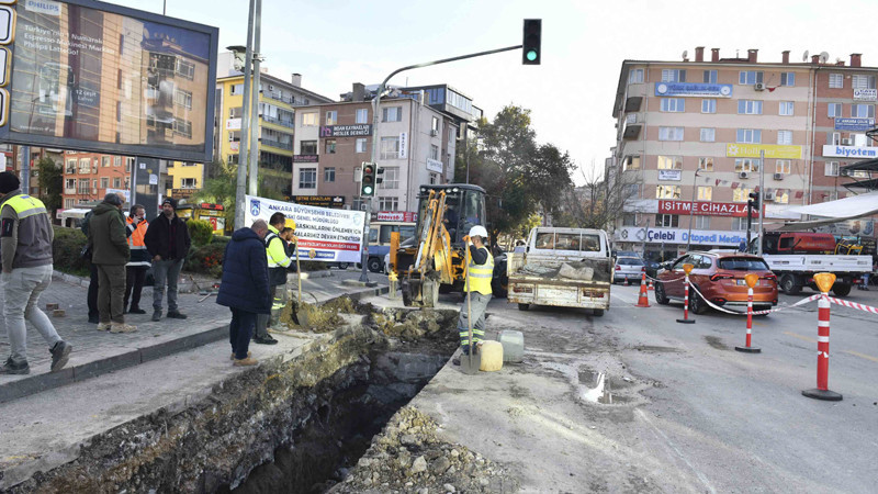 Aksu Caddesi'nin Sel Çilesi Sona Eriyor