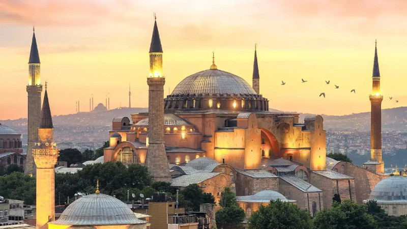 AK Parti'li Belediyeler Gazze İçin Ayasofya'da Buluştu