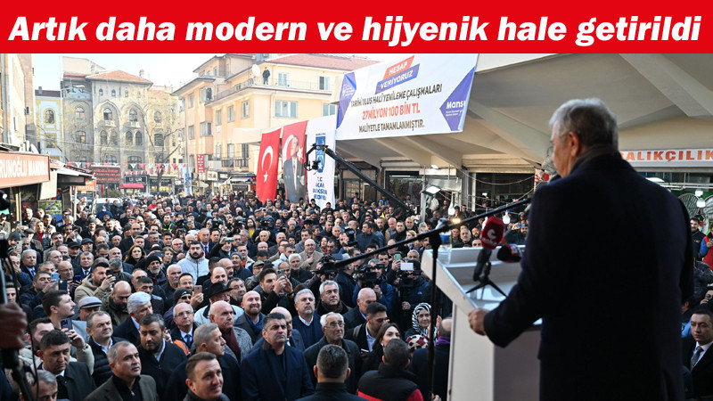 Tarihi Ulus Hali Yenilenerek Hizmete Açıldı