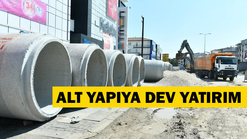 Büyükşehir'den Başkent'in Alt Yapısına Dev Yatırım