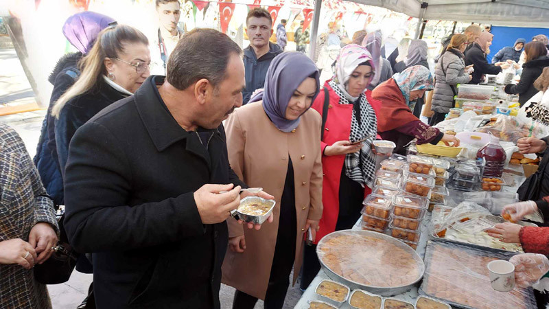 Etimesgut'ta Filistin İçin Yardım Kermesi