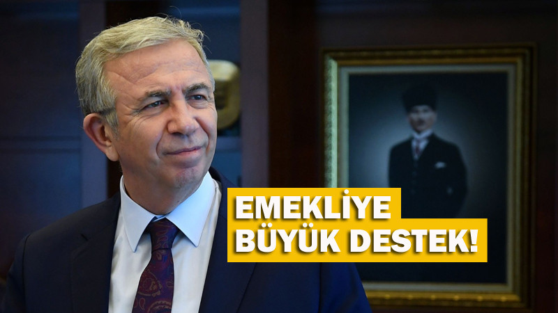 Ankara'da 22.567 Emekliye Büyükşehir Desteği