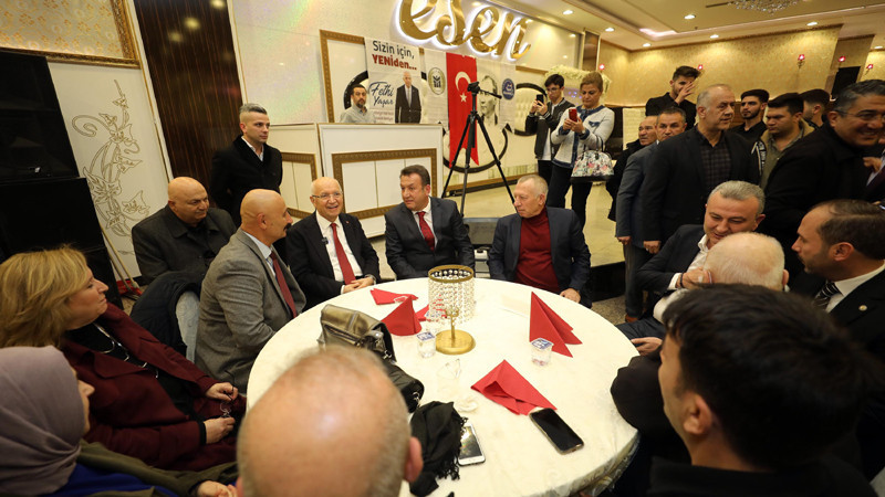 Fethi Yaşar Şentepelilerle Bir Araya Geldi