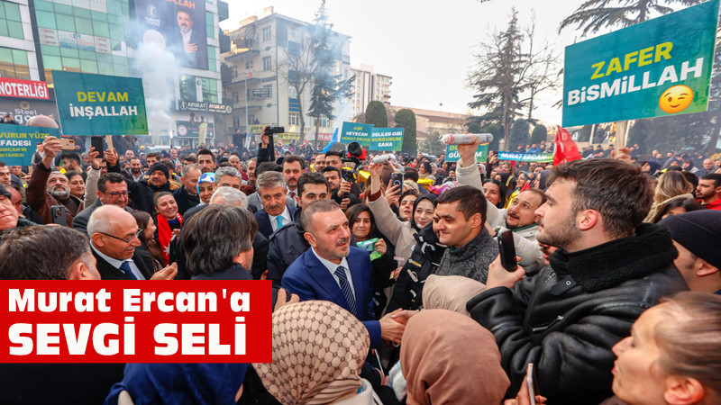 Sincan'da Murat Ercan'a Coşkulu Karşılama