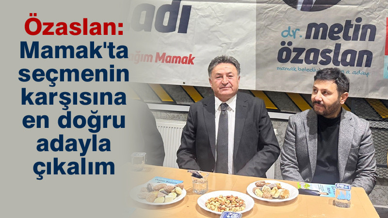 CHP Mamak'ta Belediye Başkan Adayını Arıyor