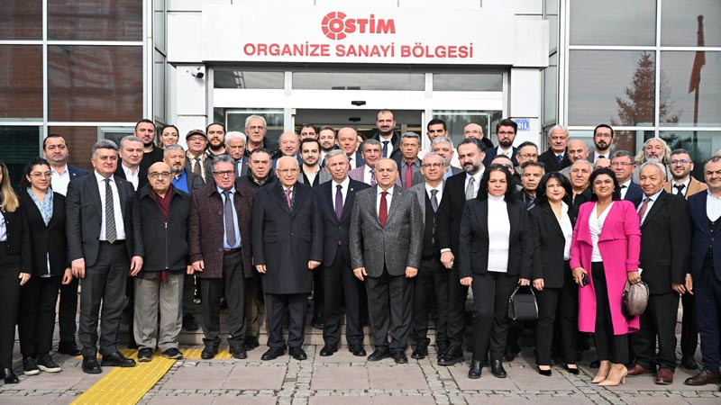 Mansur Yavaş Ostim'de Sanayicilerle Buluştu