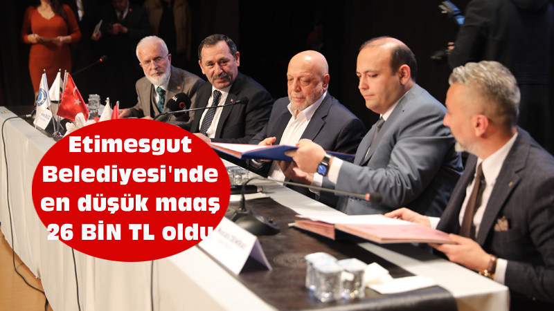 Etimesgut'ta Belediye İşçisine Yüzde 68 Zam