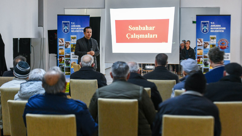 Ankara Büyükşehir Belediyesi'nden Arıcılara Eğitim
