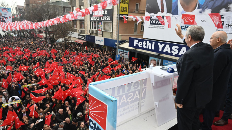 Yenimahalle'de Mansur Yavaş'a Büyük İlgi