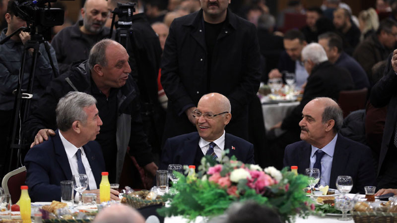 Mansur Yavaş ve Fethi Yaşar İvedik OSB'de