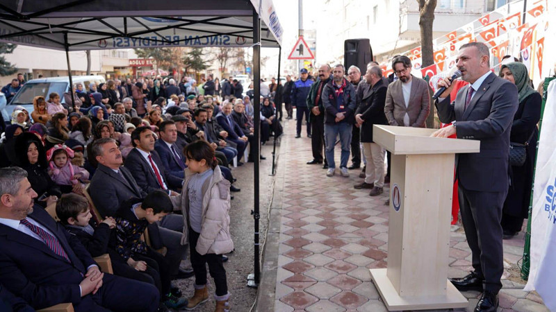 Sincan'a Yeni Anne-Çocuk Oyun Evi Açıldı