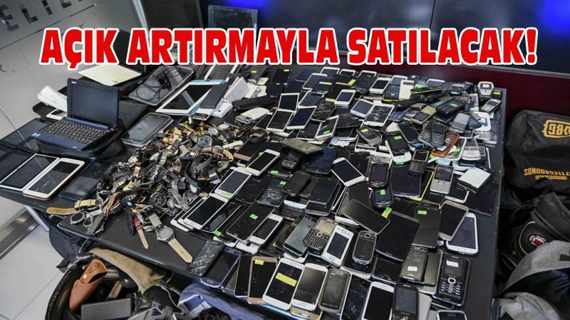 EGO Unutulan Eşyaları Satışa Çıkarıyor