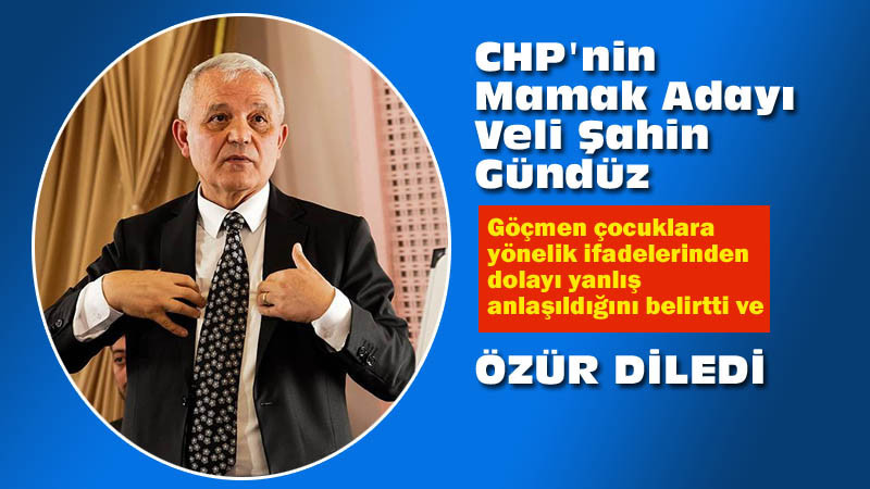 Veli Gündüz Şahin Özür Dilemek Zorunda Kaldı
