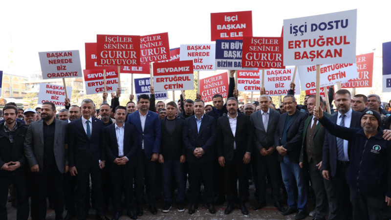 Pursaklar'da Belediye İşçisine Ek Zam Müjdesi