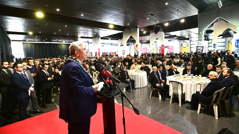 Dolmuşcu Esnaflardan Mansur Yavaş'a Yoğun İlgi