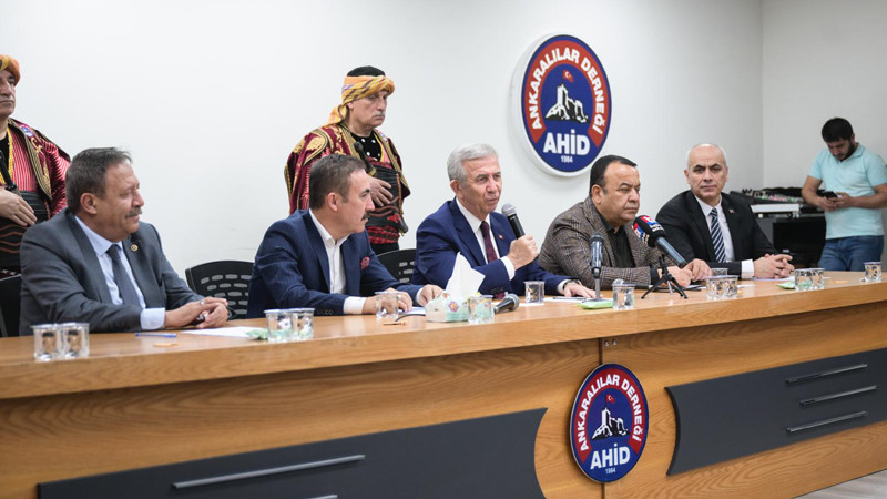 Mansur Yavaş'tan Ankaralılar Derneği'ne (AHİD) Ziyaret
