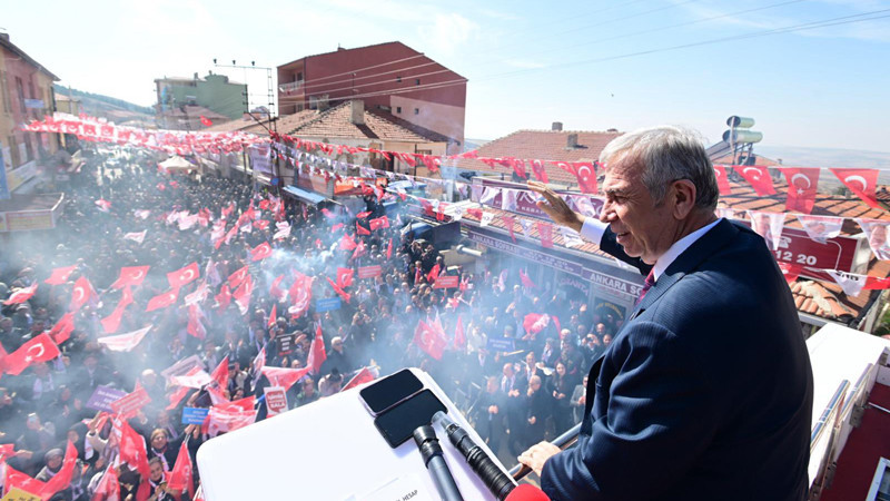 Mansur Yavaş Bala'da Konuştu