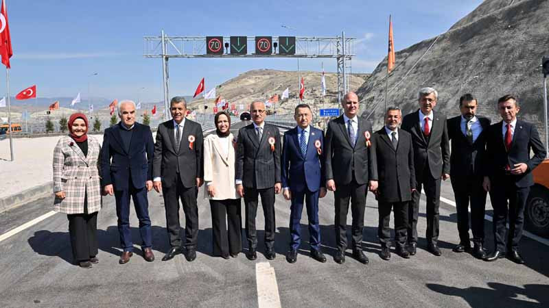 Nallıhan Köprüsü ve Kuş Cenneti Tüneli Açıldı