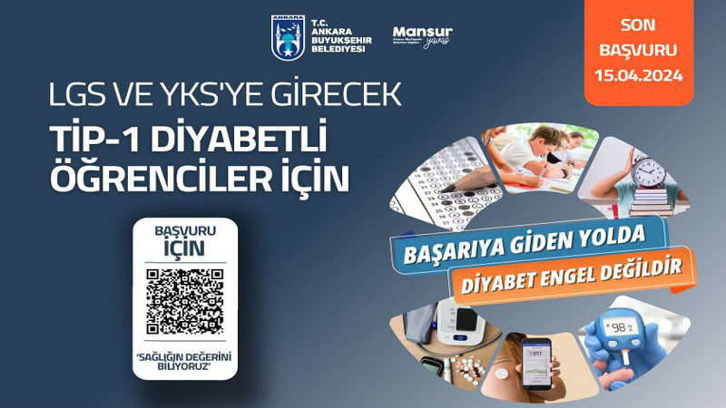 Ankara Büyükşehir'den Diyabet Sensörü Desteği