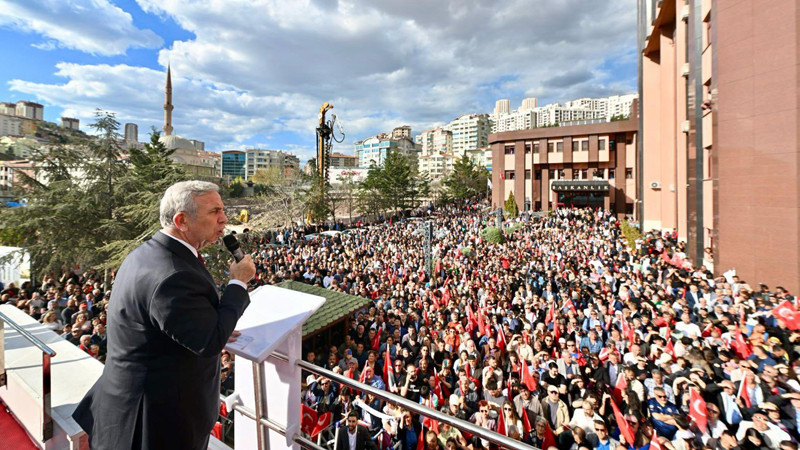 Mansur Yavaş Mamak'ta Mamaklılara Seslendi