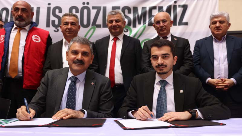 Çankaya Belediyesi'de Toplu İş Sözleşmesi İmzalandı