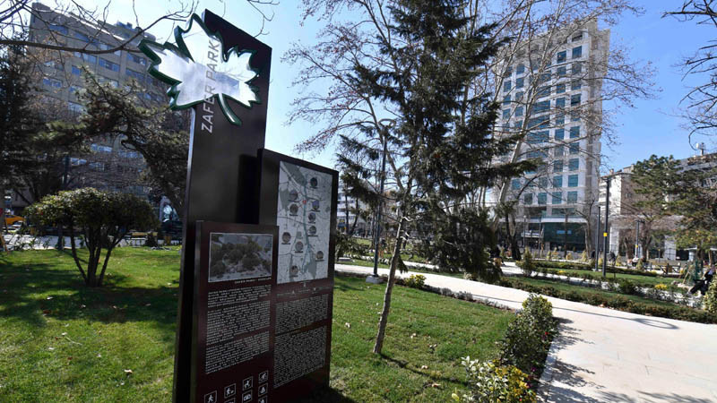 Kızılay Zafer Parkı'na Dışişleri Şehiti Anıtı!