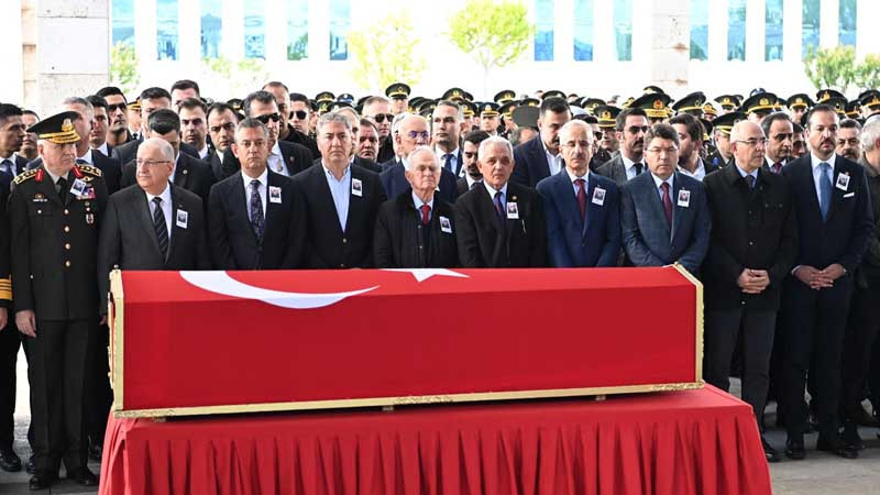 Şehit Astsubay Son Yolculuğuna Ankara'da Uğurlandı