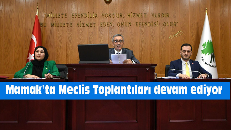 Mamak'ta Komisyon Raporları Meclisten Geçti