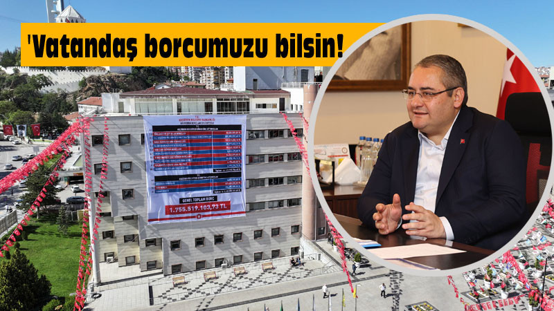Keçiören Belediyesi'nin Borcu 1 Milyar 755 Milyon TL