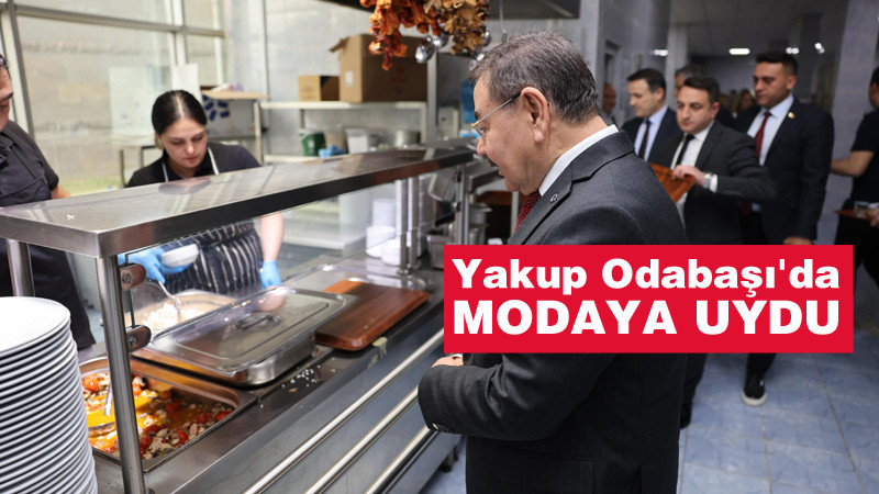 Yakup Odabaşı Personelle Birlikte Yemek Yedi