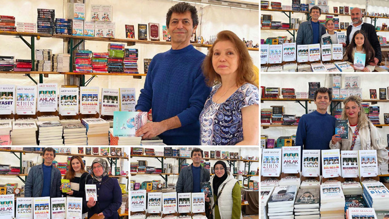 Akif Manaf'a Almanya’daki İmza Gününde Büyük İlgi 