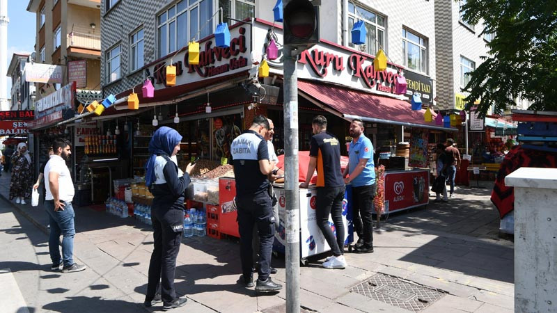 Mamak Zabıtası'ndan Kurban Bayramı Denetimi