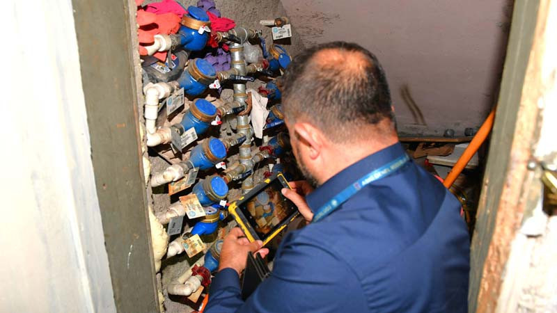 ASKİ'den Kaçak Suyla Mücadele Devam Ediyor