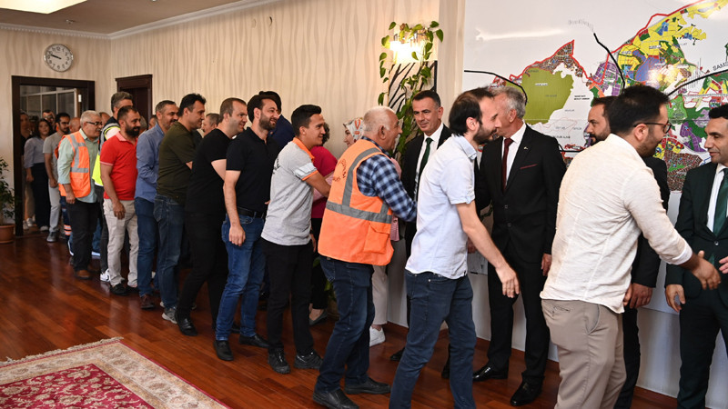 Mamak Belediyesi'nde Bayramlaşma Programı