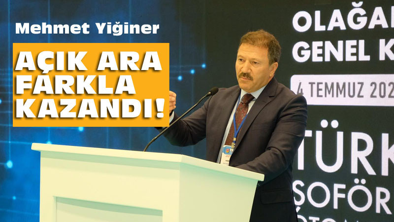 Mehmet Yiğiner Açık Ara Farkla TŞOF Başkanı Seçildi