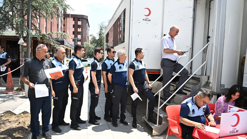 Mamak Belediyesi'nden Kan Bağışı Kampanyası