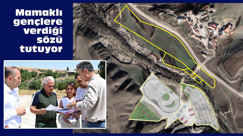 Mamak'ta 56 Dönümlük Drift Alanı Projesi Başlıyor