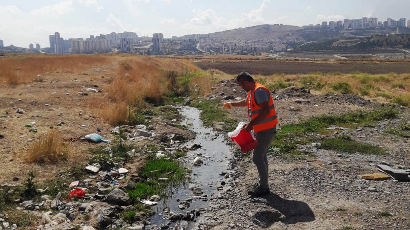 Yenimahalle'de İlaçlama Çalışmaları Devam Ediyor