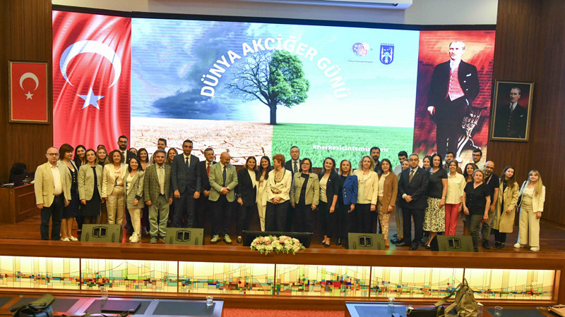 Büyükşehir Belediyesi'nden 'Dünya Akciğer Günü' Etkinliği