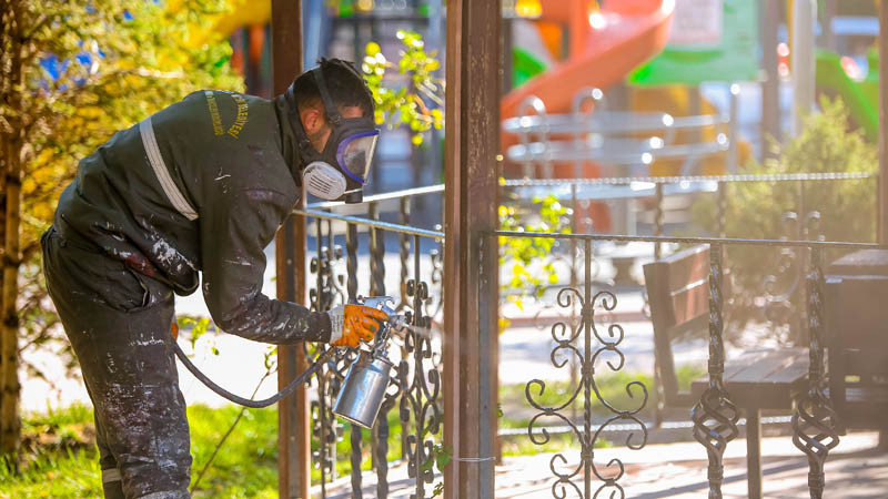 Keçiören Belediyesi Parkları Yeniliyor